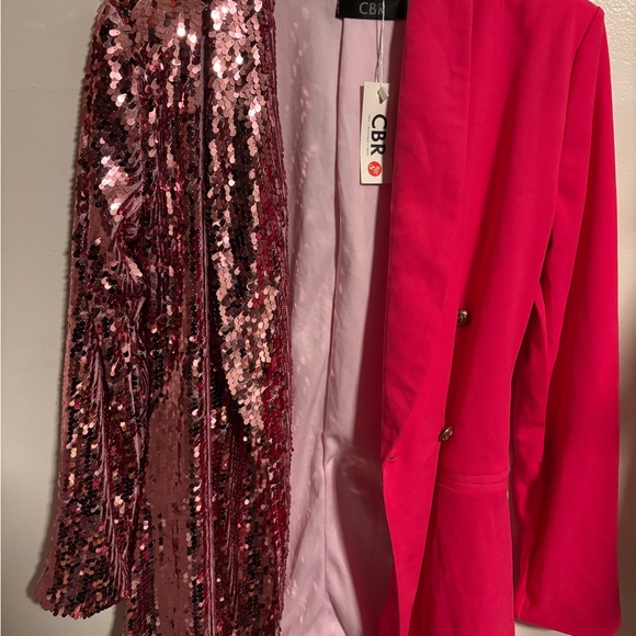 CBR Fuchsia Jacket with Sequin Accents - Picture 1 of 3